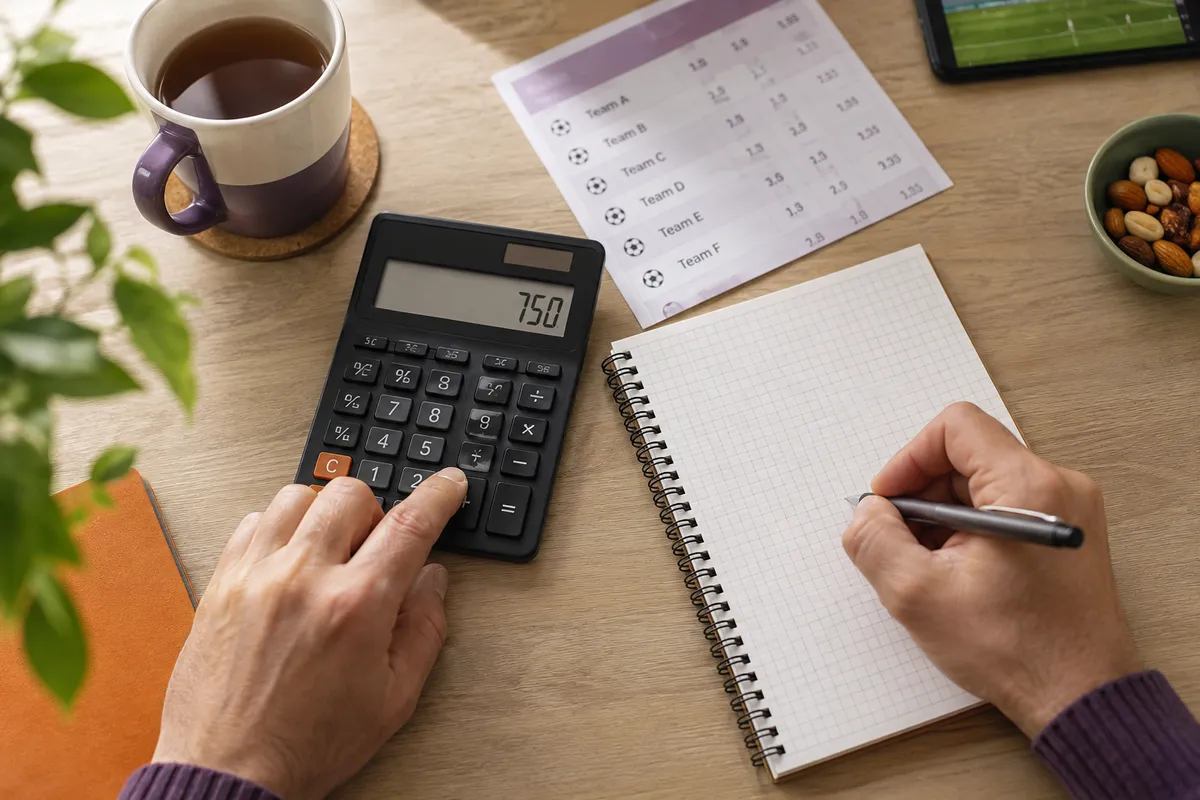 Adult comparing tonybet bonus ireland bonus terms on a tablet with a checklist