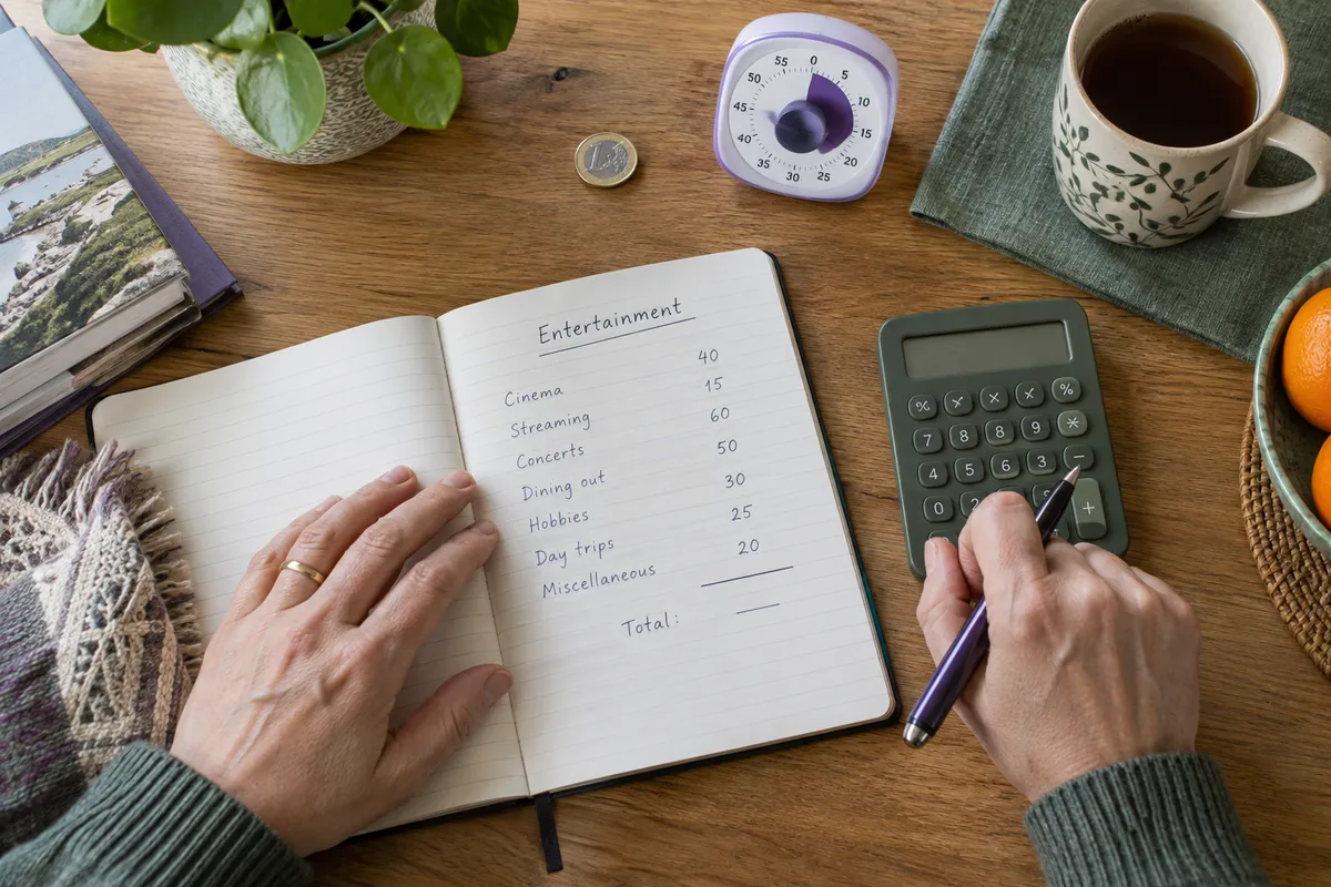 Adult comparing tonybet ireland bonus terms on a tablet with a checklist