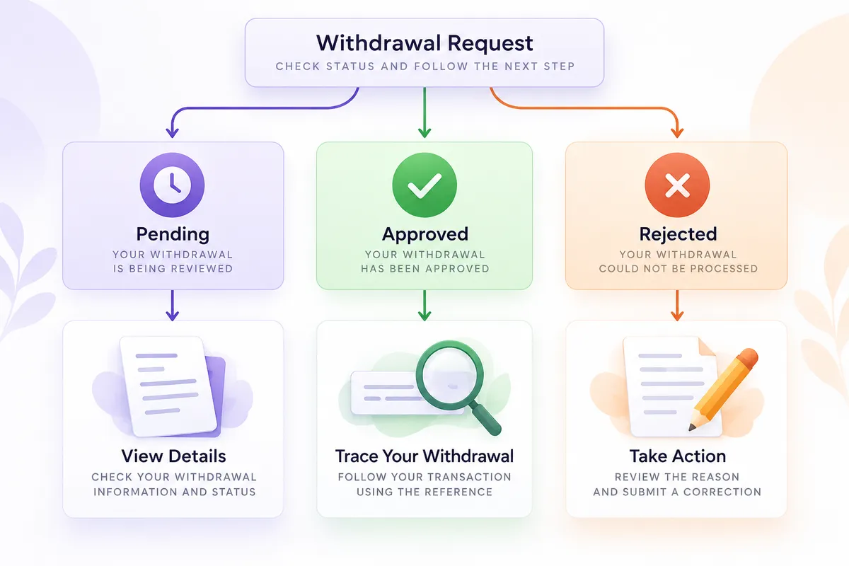 tonybet withdrawal pending — timing comparison